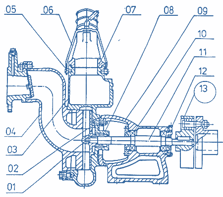 Sectional Drawing, 12ESG18