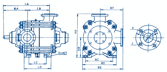 overall and mounting dimensions