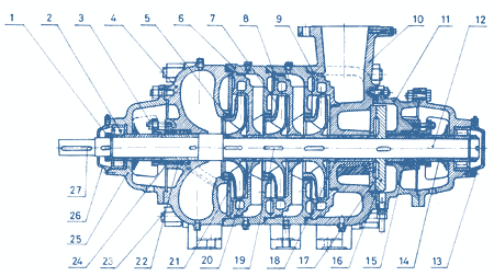 Sectional Drawing, MTR