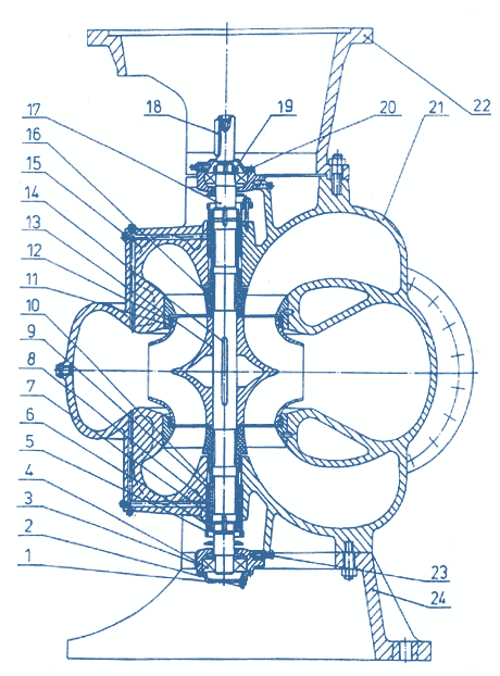 Sectional Drawing, DV