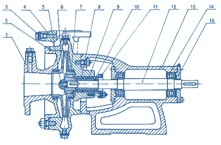 Sectional Drawing, E