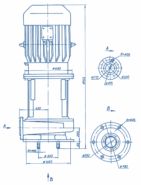 overall and mounting dimensions