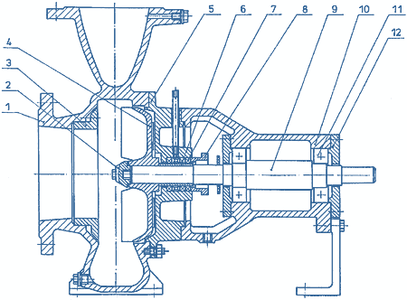 Sectional Drawing, FS