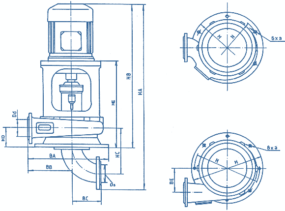 overall and mounting dimensions