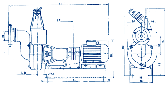 overall and mounting dimensions