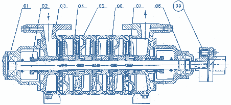 Sectional Drawing, KS