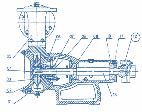 Sectional Drawing, 6S25