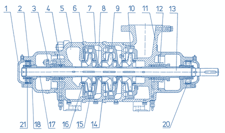 Sectional Drawing, MTR