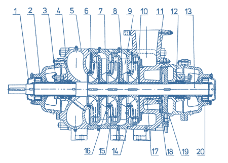 Sectional Drawing, MTR