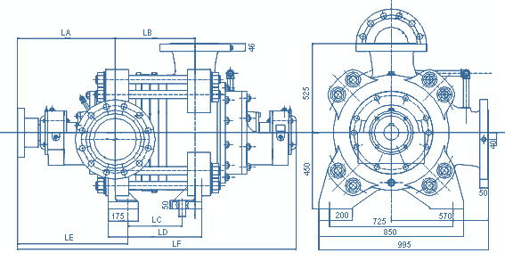 overall and mounting dimensions