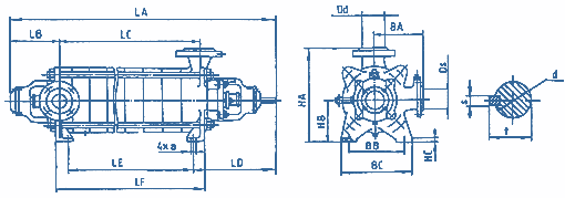 overall and mounting dimensions