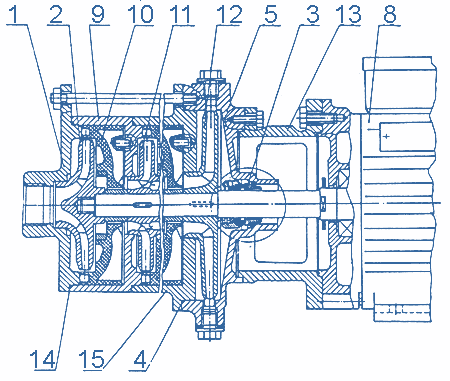 Sectional Drawing, Vida 16(1EM38), Vida 17(1EM50), Vida 18(1EM62)